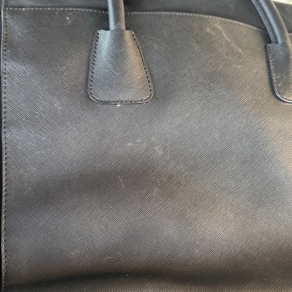 Henri Bendel West 57th Baby Diaper Bag Black Tote Purse Classic Designer READ - Picture 13 of 15